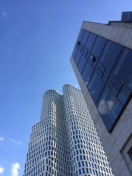 istock Side view of skyscrapers in Berlin 1300638330