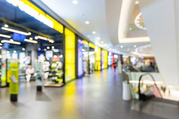 Blur background of shopping centre