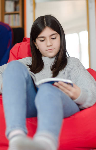 istock little pretty girl reading in her room 1300643549