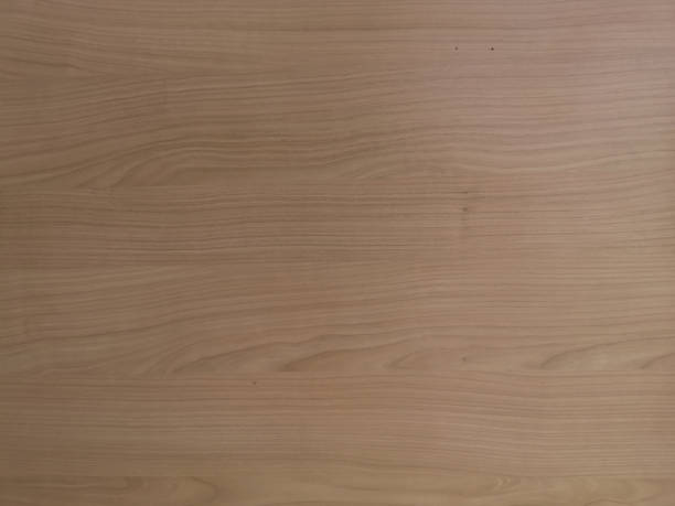 istock Brown color wood wall material burr surface texture on black background Pattern Abstract wooden, top view scene 1300655553