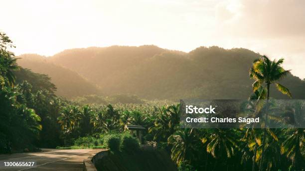 Siargao Sunset Stock Photo - Download Image Now - Philippines, Siargao, Island