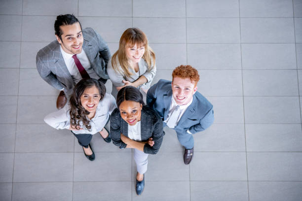 istock Overhead of business leaders 1300658926