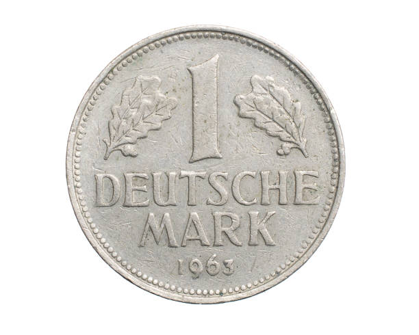 istock one germany mark coin on a white isolated background 1300660262