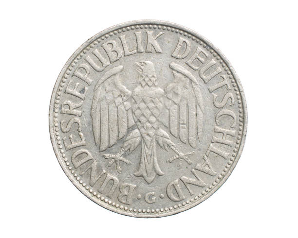 istock one germany mark coin on a white isolated background 1300660267