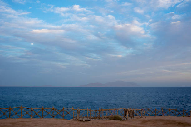 view of Tiran Island from Sharm El Sheikh