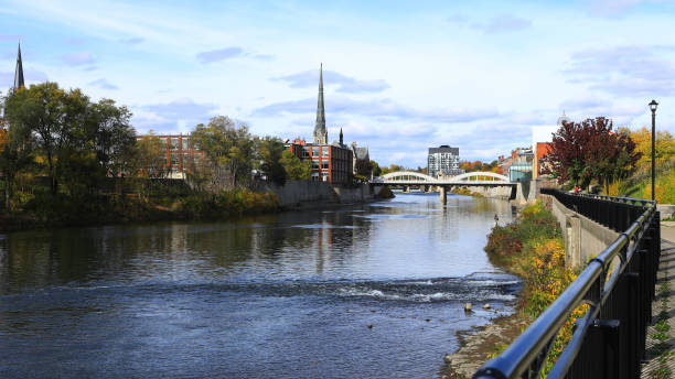 istock View of Cambridge, Canada by the Grand River 1300666682