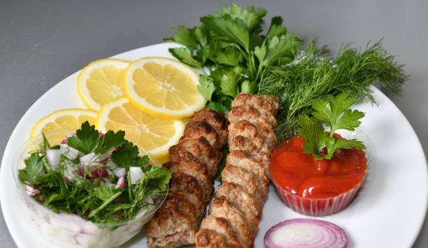 istock Lula kebab in Mediterranean cuisine 1300675940