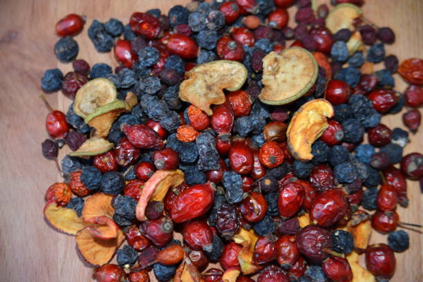 istock Dried forest fruits 1300678506