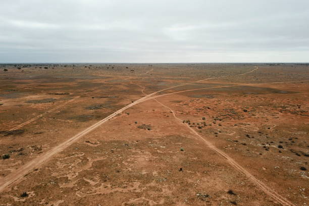 istock Dirt tracks across the Australian outback 1300681778