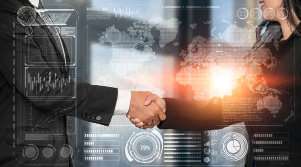 istock Global finance analysis and big data research concept 1300692890