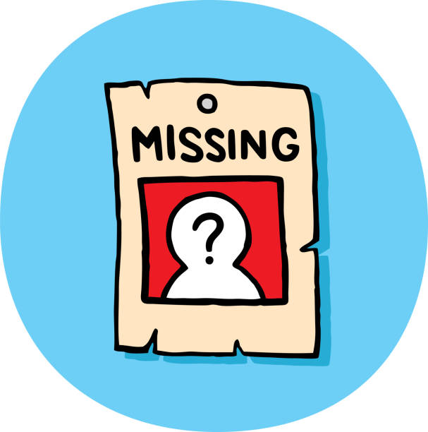 Missing Poster Doodle Stock Illustration - Download Image Now - Missing  Persons, Loss, Poster - iStock