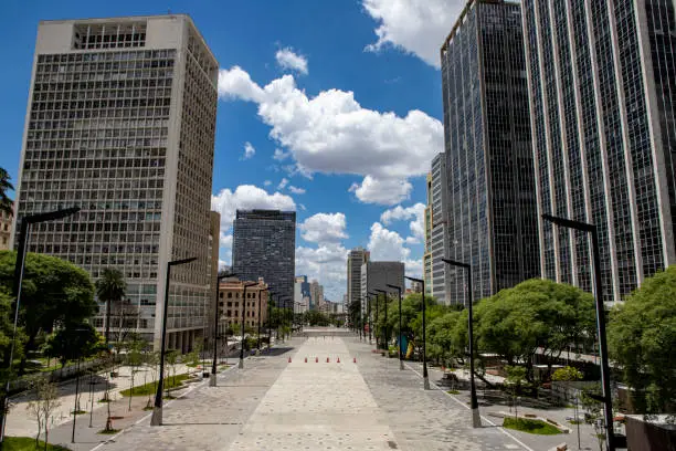 Photo of View of vale do Anhangabau. Sao Paulo, Brazil