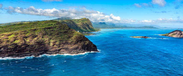 istock Rural Oahu Landscape and Makapu'u Lighthouse 1300737449