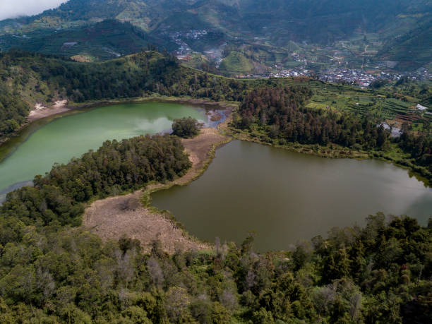 istock Lake of Dieng 1300737549