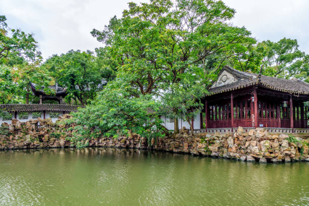 istock Jiangnan garden lake natural landscape 1300761504