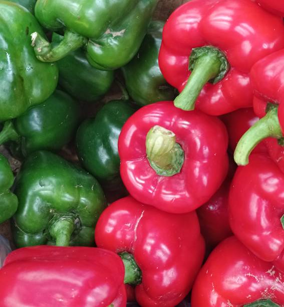 istock Paprika vegetable from fresh market 1300766404