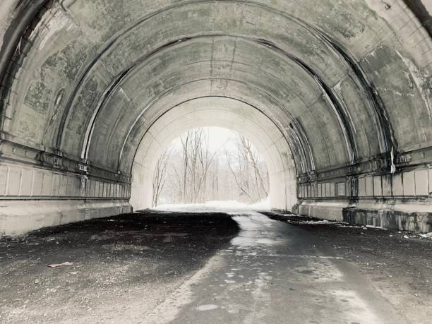 Concrete water pipe on the ground