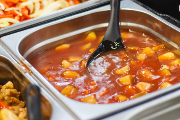 istock Fresh prepared eating with tomato sauce and vegetables 1300773212