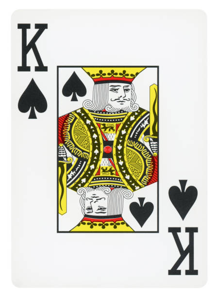 istock King Of Spades playing card - Isolated 1300783922
