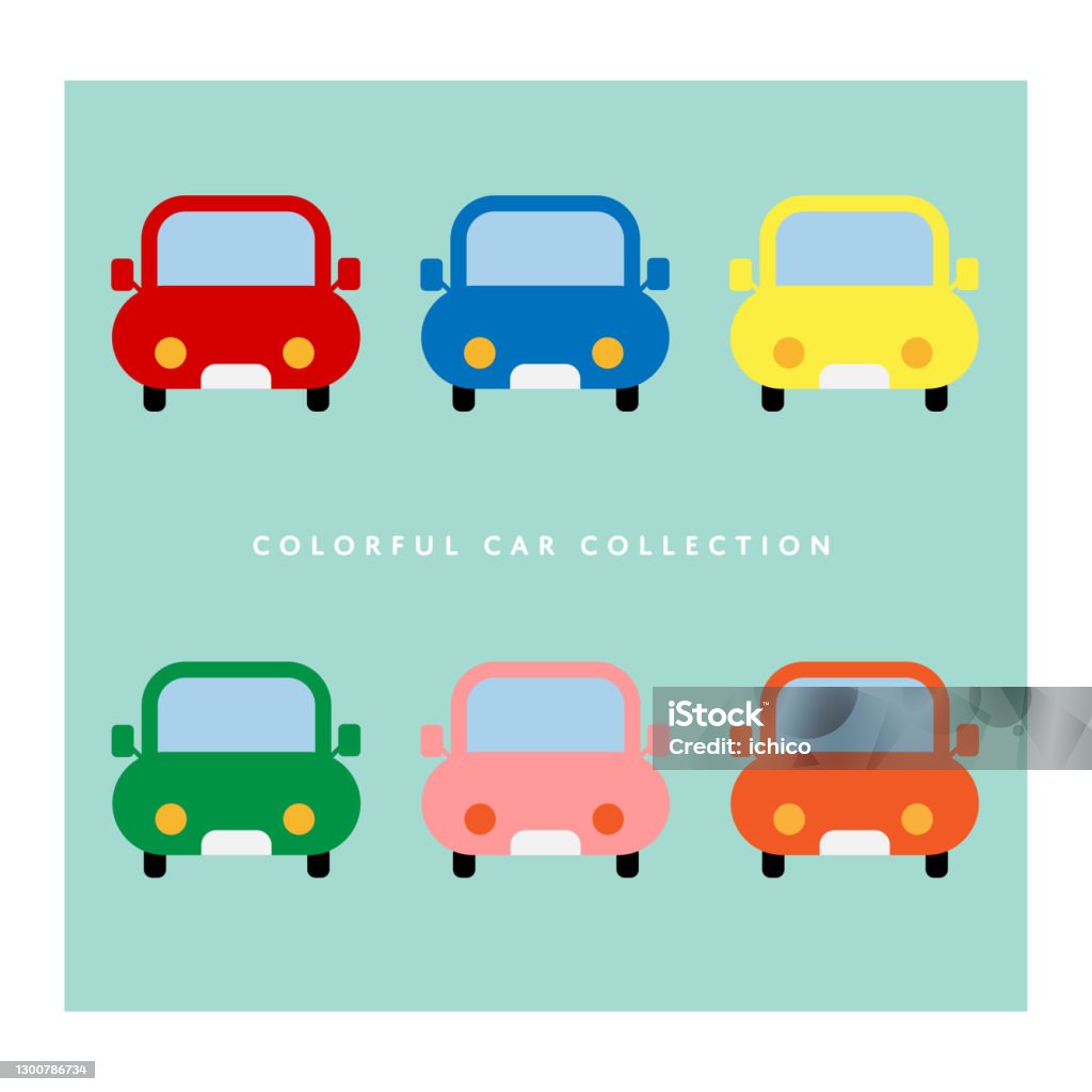 Car Vector Color Colorful Car Vector Illustration Material Stock Illustration - Download ...