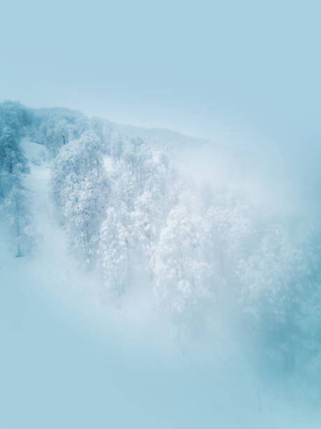 istock Ski slope in winter mountains 1300791063