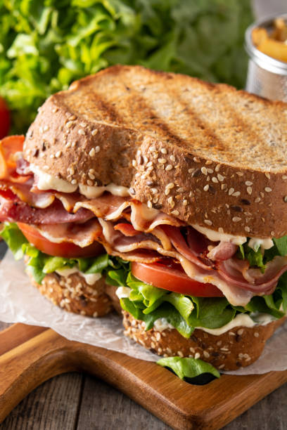istock BLT sandwich and fries 1300793521