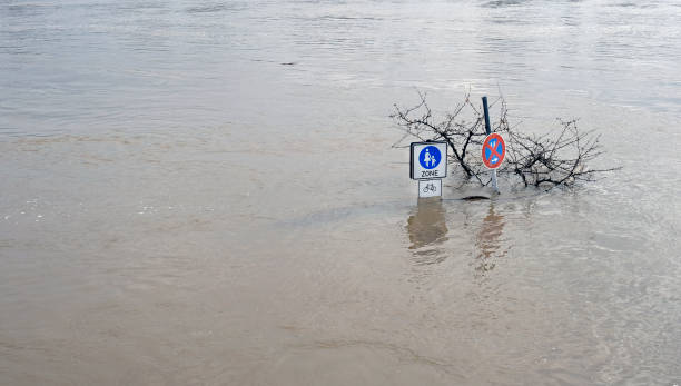 istock Flooded pedestrian zone in Cologne, Germany 1300793651