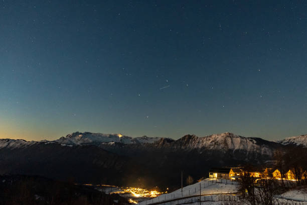 istock Winter evening in the Julian Alps 1300793808