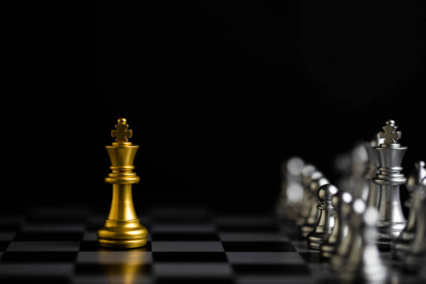 istock Chess board game for ideas and competition and strategy, business success concept. 1300797371