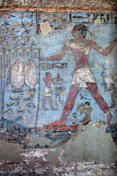 istock Tomb painting Mekhu 1300800715