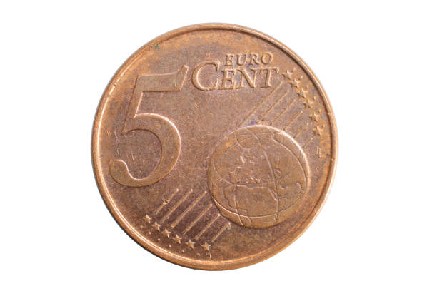 istock 5 euro cent coin on a white background 1300814281