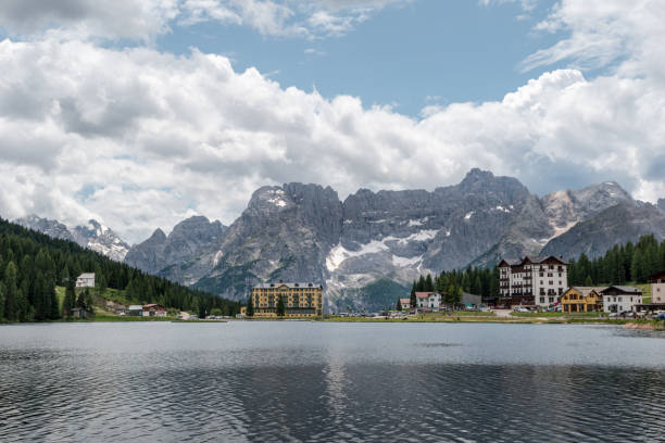 istock Lake Misurina in the Dolomites 1300834402