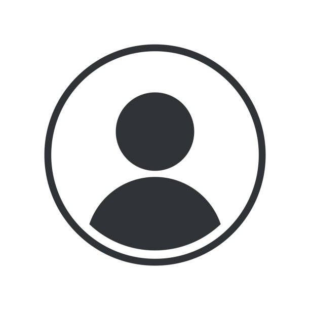 стокові ілюстрації на тему піктограма користувача плоска ізольована на білому тлі. символ користувача. векторна ілюстрація - аватар