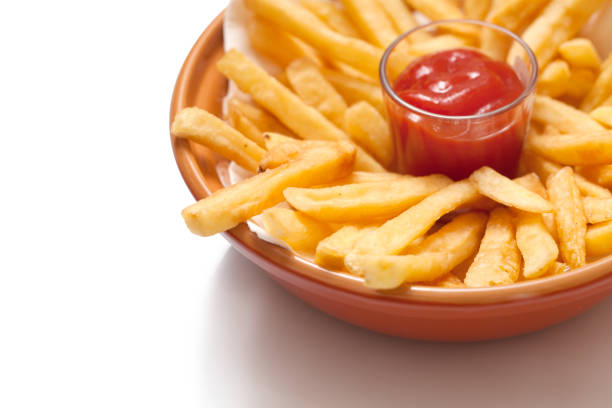 istock French fries isolated on white background 1300845761