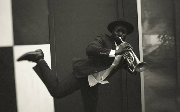 только джаз! - cool jazz стоковые фото и изображения