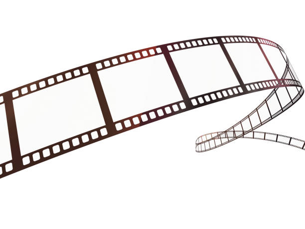 istock 35mm Camera film strip stock photo 3D Render 1300846989