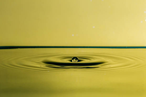 istock A drop of water triggers a Tsunami 1300857146