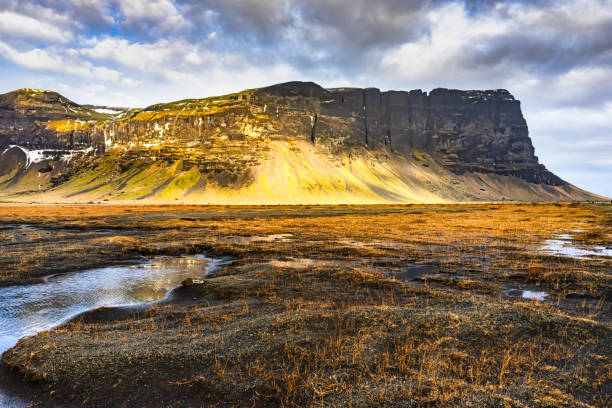 Icelandic scenery stock photo