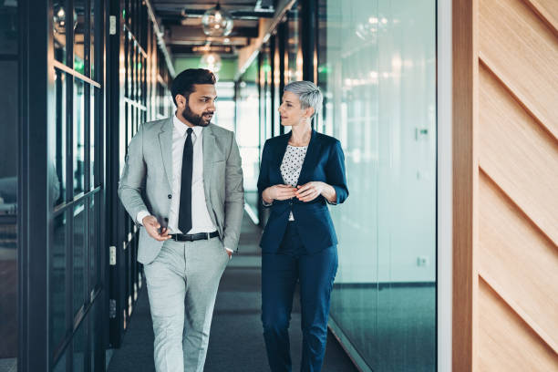 istock Taking decisions and leading the business together 1300860454