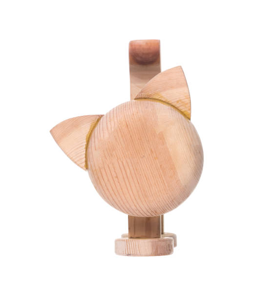 istock toy wooden cat isolated on white background 1300863264