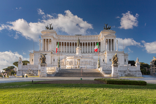 Altar of the Fatherland in Rome, Italy.