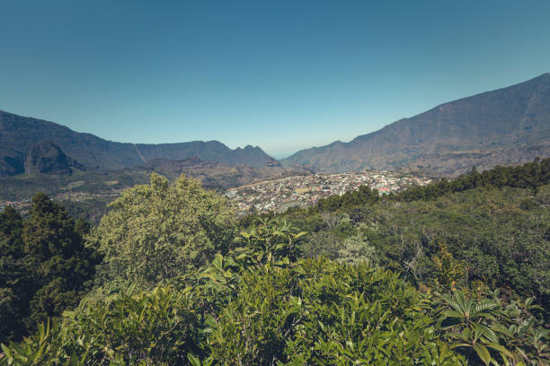 istock cilaos town, the meeting 1300868399