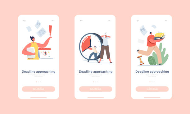 Deadline Approachcing 420+ Deadline Approaching Stock Illustrations, Royalty-Free Vector ...