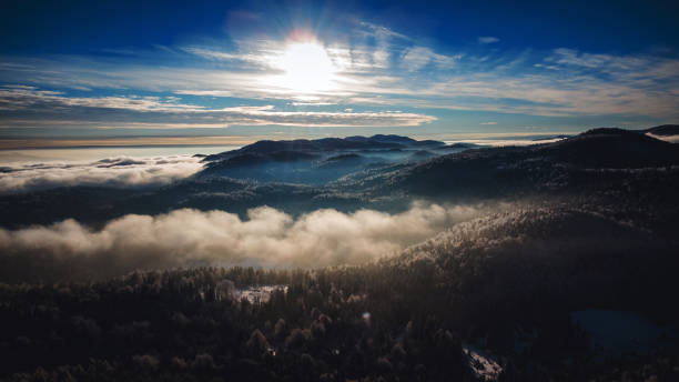 istock sunrise over the mountains 1300882161