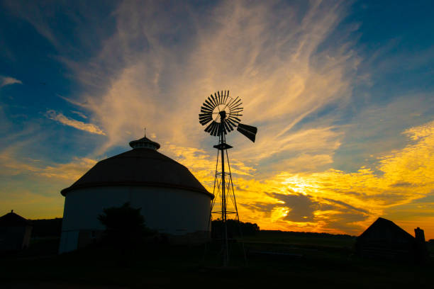 istock Windmill at sunrise-Owen County Park 1300882260