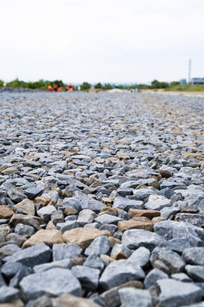 istock Construction of a new road 1300884551