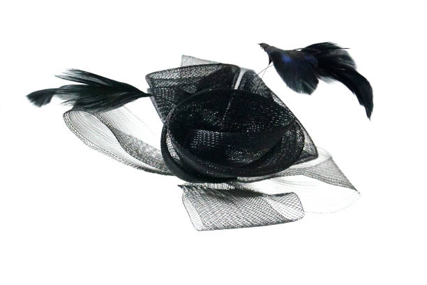 istock Decorative fashionable mesh hat for woman 1300884789