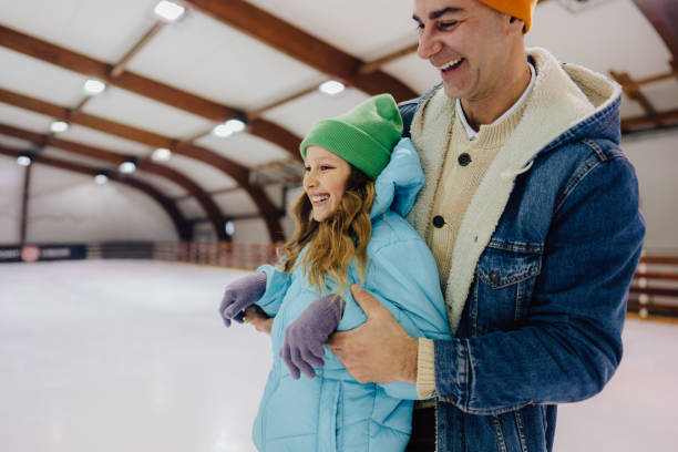 istock Learning how to ice-skate with my dad 1300887218
