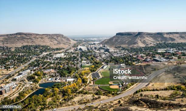City Of Golden Colorado Stock Photo - Download Image Now - Golden - Colorado, Colorado, Town