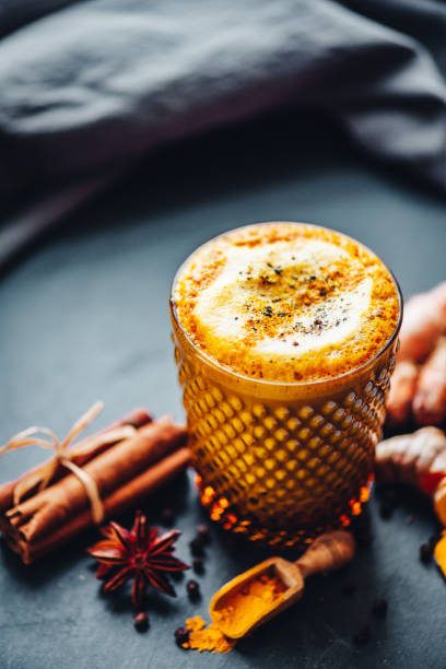 istock Golden Milk, Turmeric Latte, Golden Latte 1300900732